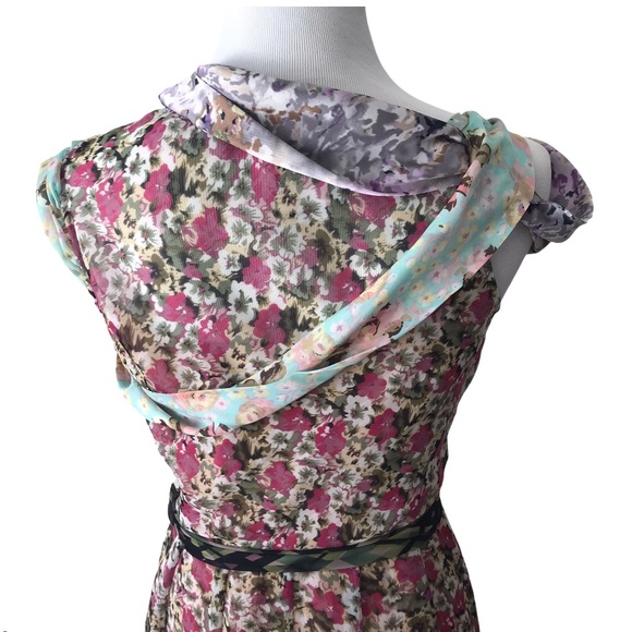 Byron Lars Beguile Wilderflora Dress Anthropologie - Picture 11 of 12